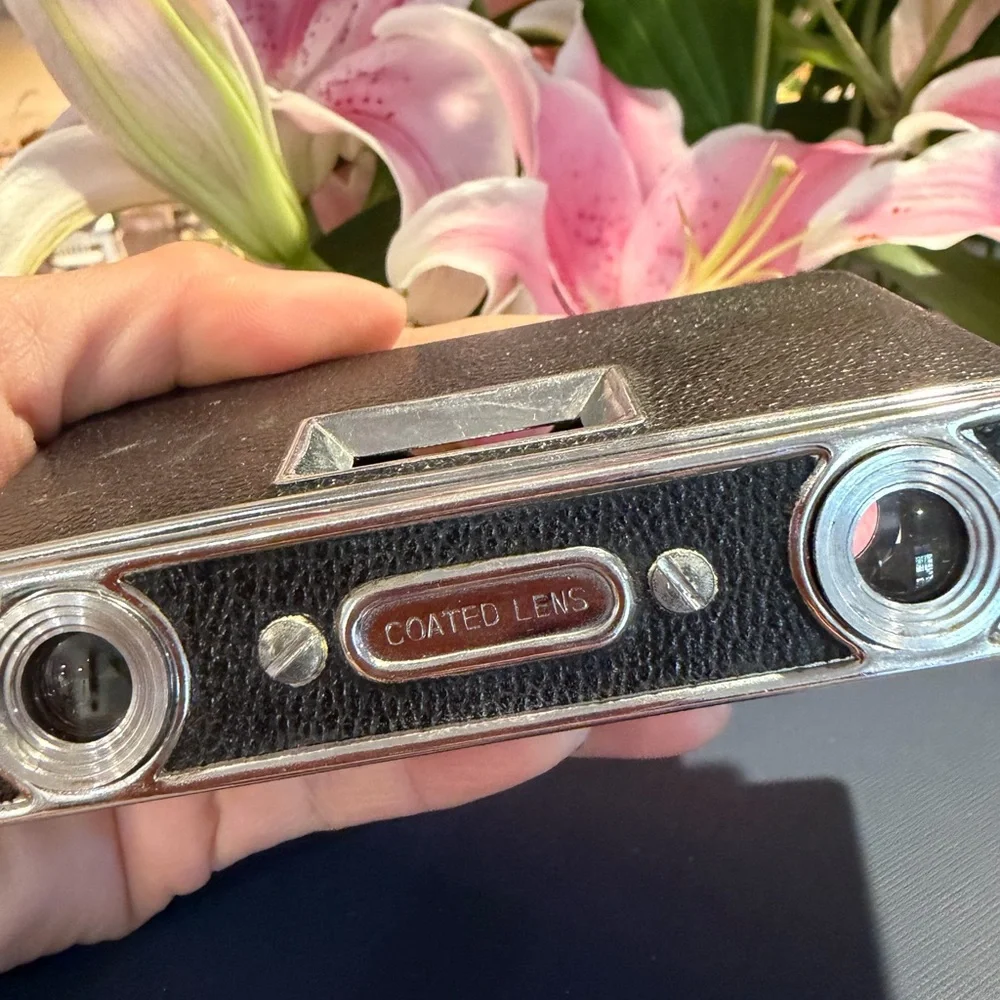 Skyline Silver and Black Binoculars
